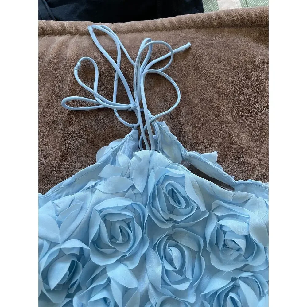 Sunday in Brooklyn Sleeveless Appliqué Mini Dress Size M - Picture 5 of 5